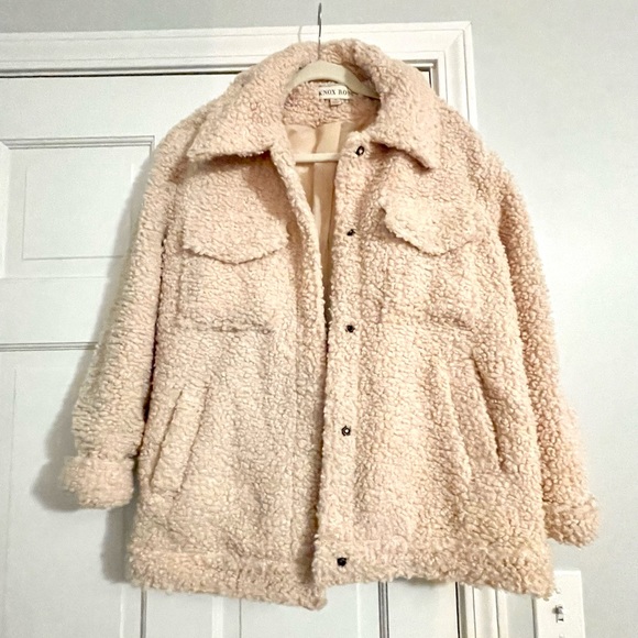 Knox Rose Jackets & Blazers - Knox Rose Sherpa Jacket